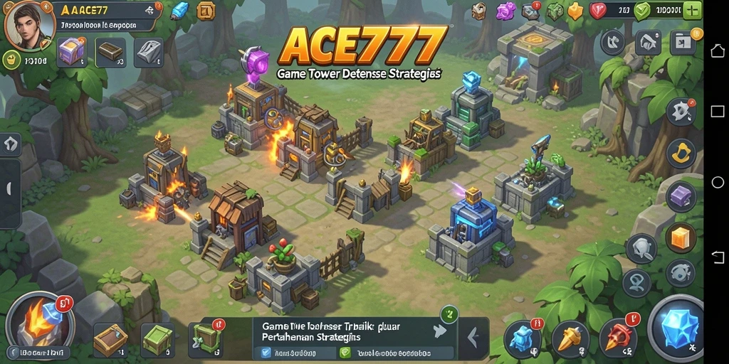 Tangkapan layar gameplay ACE777 yang menunjukkan pertahanan yang kuat.