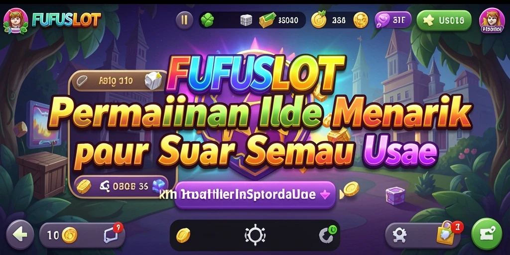 Screenshot FUFUSLOT menampilkan gameplay yang santai dan adiktif.