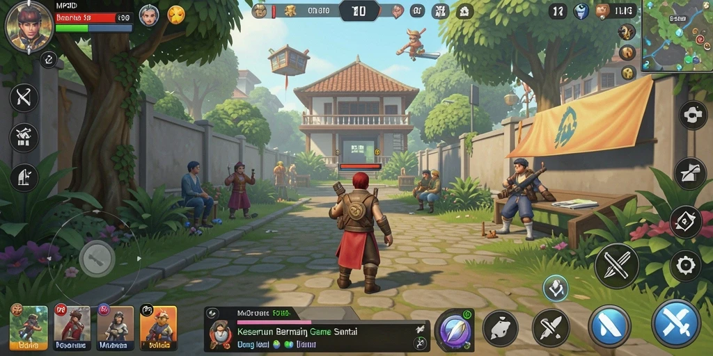 Screenshot gameplay MPOID menampilkan keseruan dalam bermain game Casual.