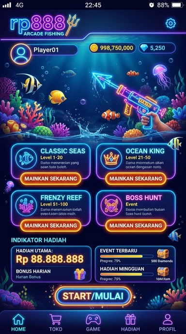 Berbagai kategori aplikasi tersedia di rp888.